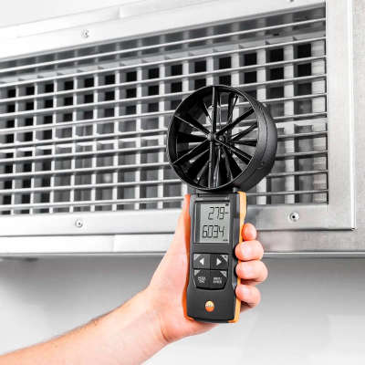 Анемометр Testo 417 с подключением к приложению 0563 0417