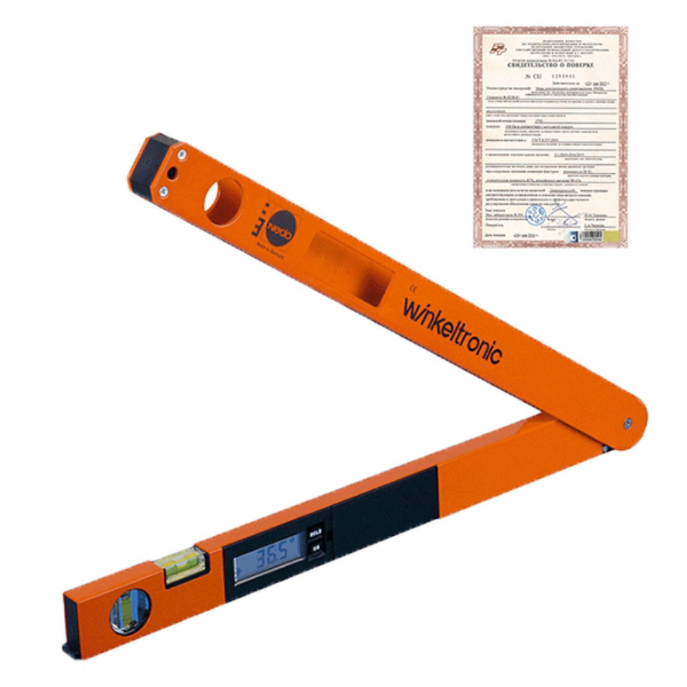  Калибровка электронного угломера 