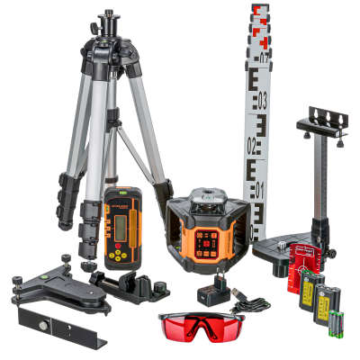 Лазерный нивелир ATOMLASER GEOLINE RED Outdoor Set