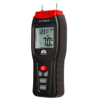 Измеритель влажности и температуры контактный ADA ZHT 70 (2 in 1)  А00518