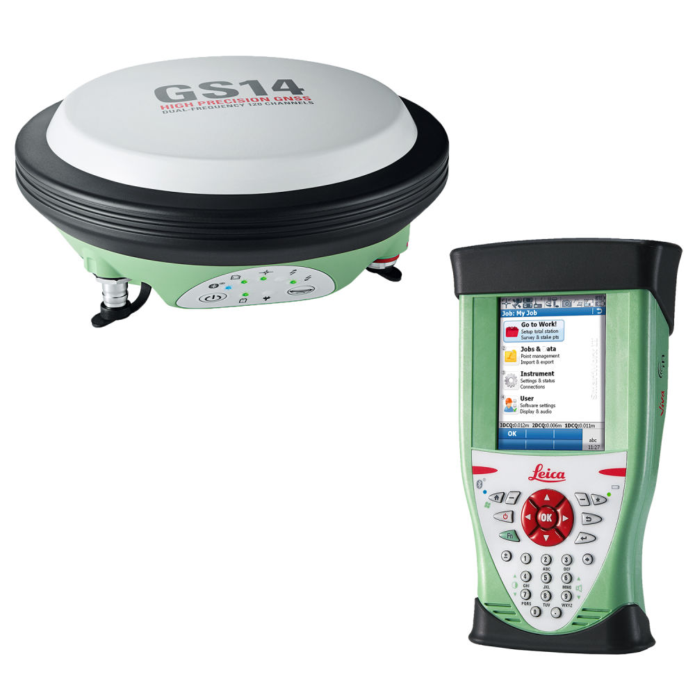 RTK-ровер Leica GS14 GSM+Radio CS10 3.5G Galileo+BeiDou 6013967 GB