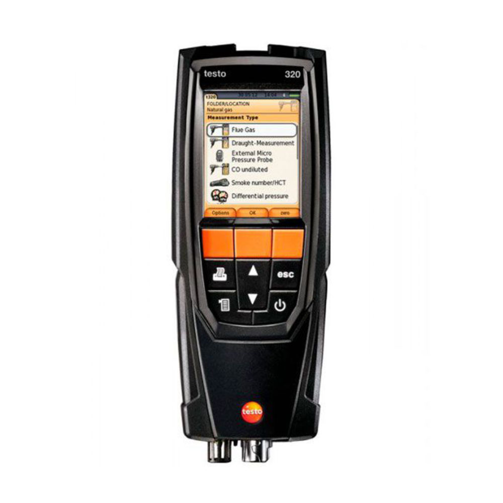 Газоанализатор Testo 320 с поверкой (H2-компенсацией) + Testo 510i 0563 3225/001