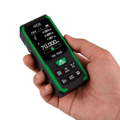 Лазерный дальномер RGK DX-70G 723405